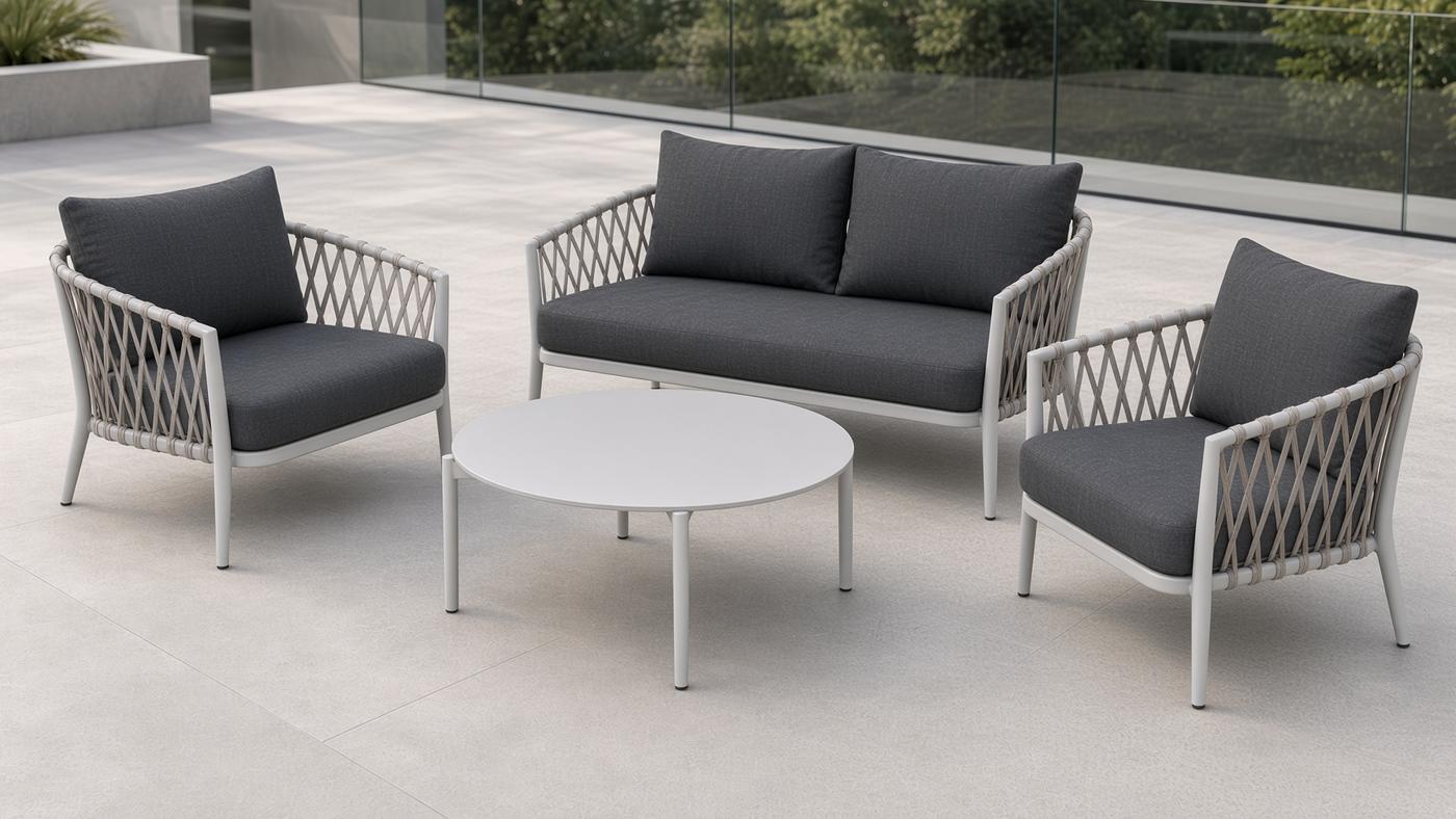 Sala Sienna Gris oscuro