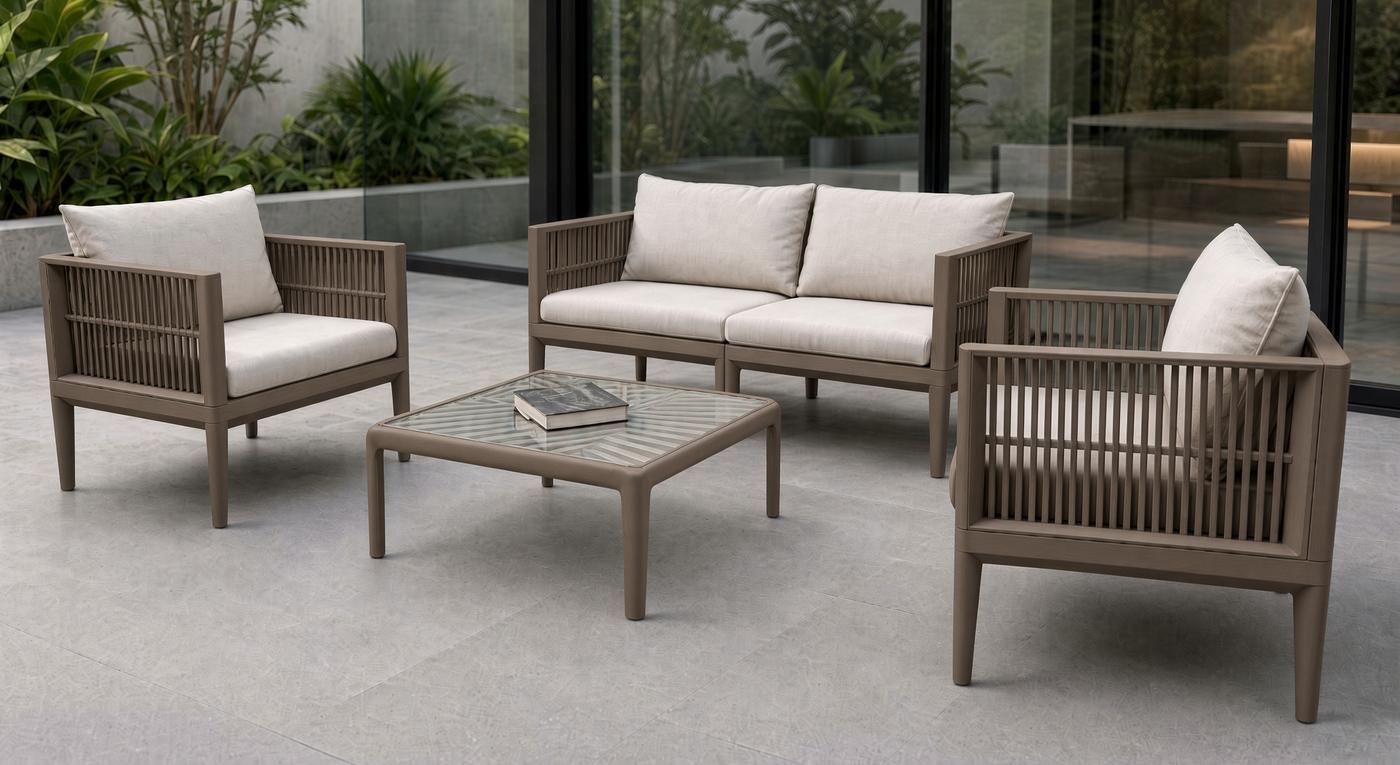 Sala Terra Taupe